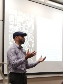 Associate Professor of English, Derek Adams, delivers an invited lecture, "The Only Grace You Can Have is the Grace You Can Imagine: Toni Morrison's Legacy", for Black History Month at Lewis & Clark State College.
