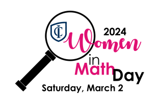 2024 IC Women in Math Day Logo