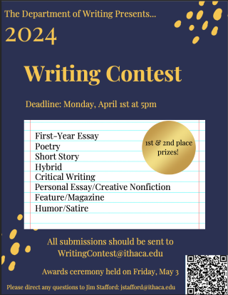 Writing Contest Poster