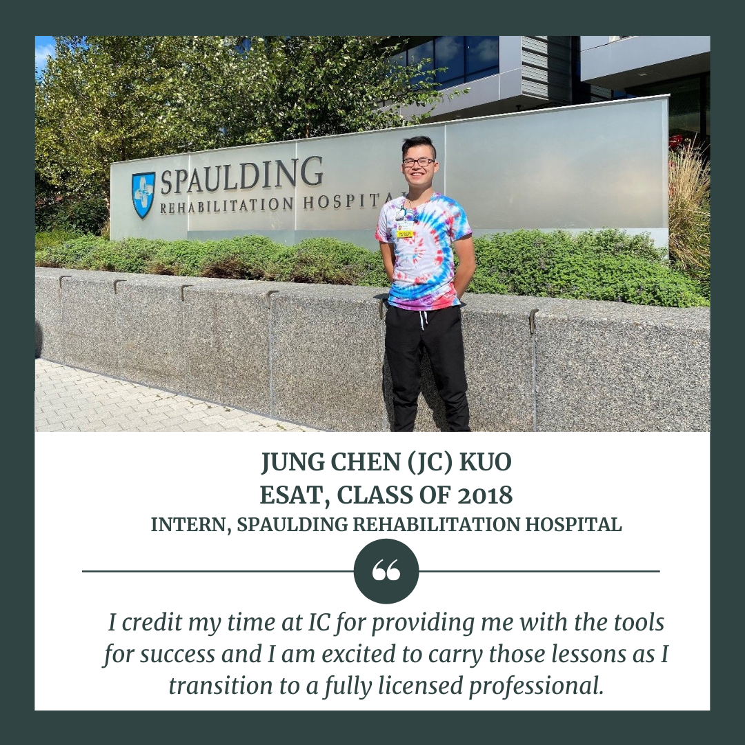 Alumni Spotlight Department of Exercise Science and Athletic Training