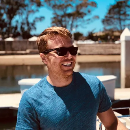 A man wearing sunglasses