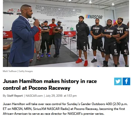 Jusan Hamilton - race executive