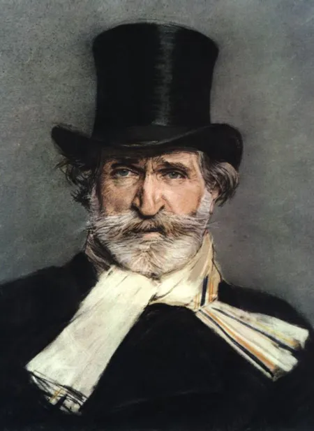 Boldini, "Portrait of Verdi"