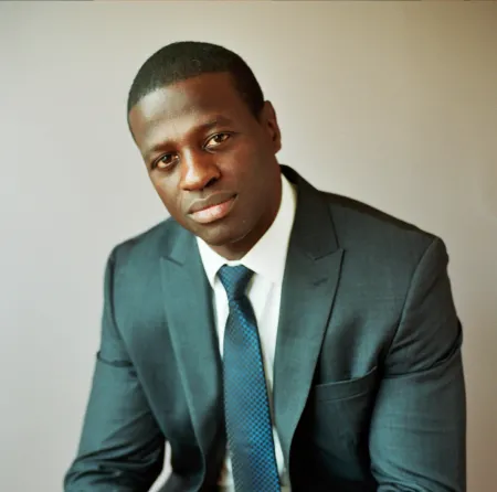 man wearing a suit and tie