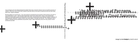 Architecture of Patterns
