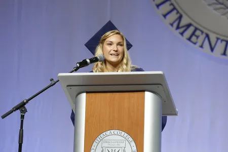 Senior Class president Ali Kelley