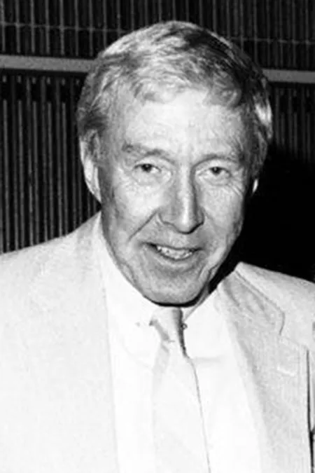 Black and white portrait.