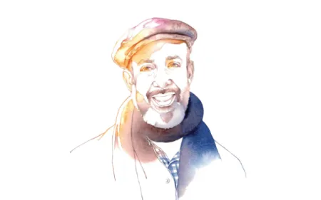 Illustration of Greg Silverman