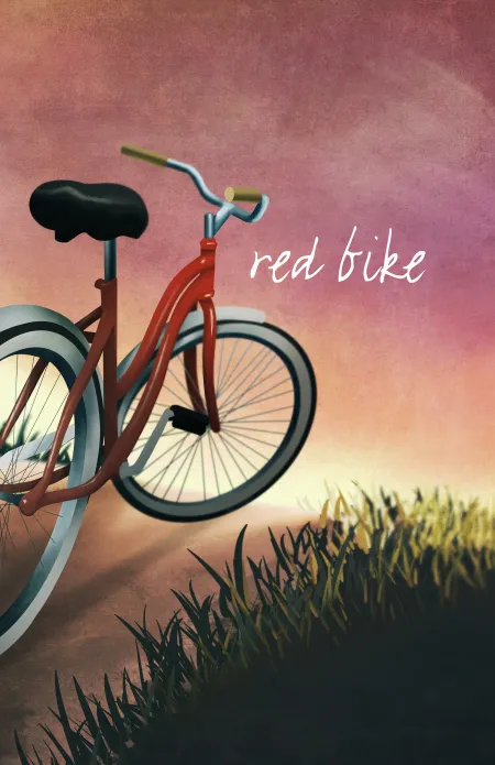 RED BIKE Artwork. Design by Chris Holden