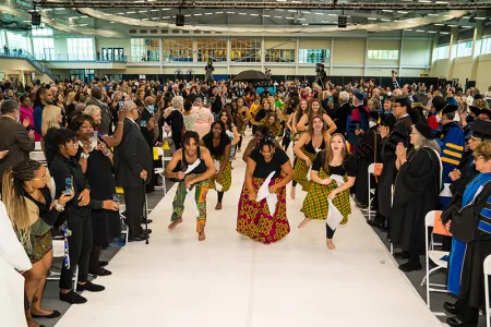 African drumming and dance ensemble
