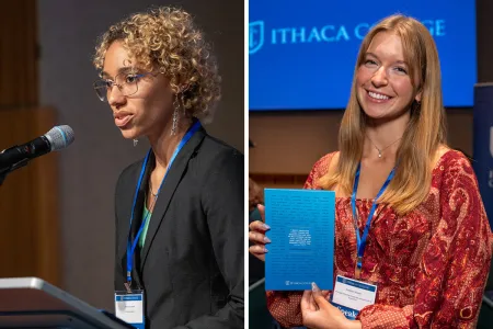 Olivia Carpenter and Madison Kramer