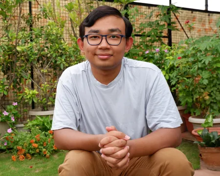 Ithaca College international student Baneet Pukhrambam