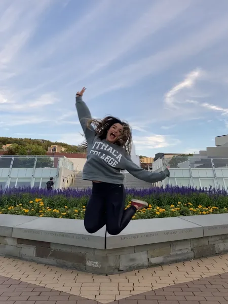 Ithaca College student Duda Formoso