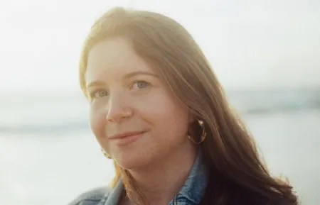 woman with long hair