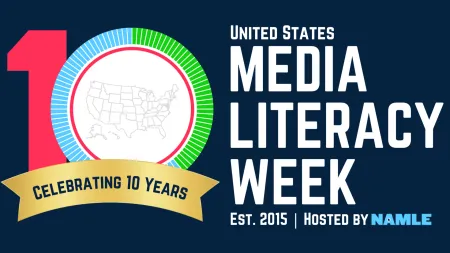 Logo for Media Literacy Week