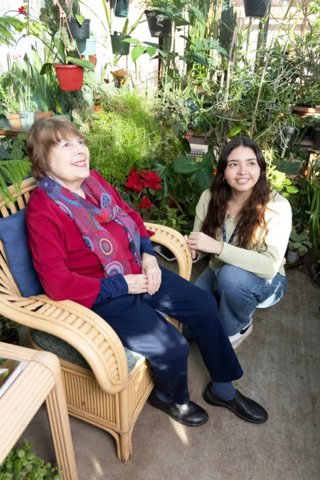 Student with resident