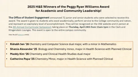 description of award with recipients