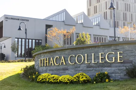 IC Sign in front of Dillingham Center