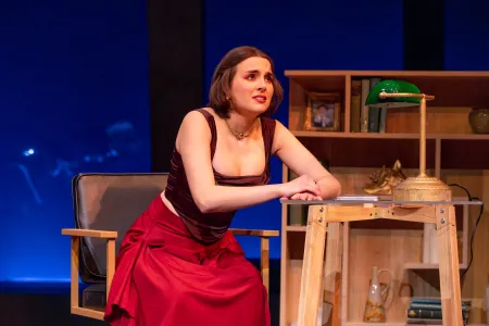 Hayley Rayfield ‘25 as Léontine in the Anonymous Lover.