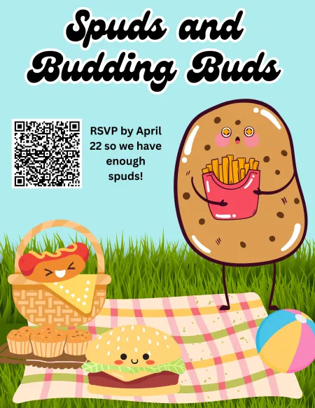 an outdoor picnic scene