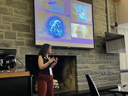 Presentation being given