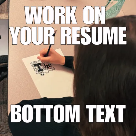 Resume meme