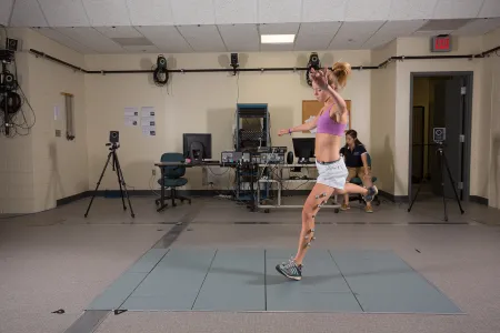 tracking the motion of a kick