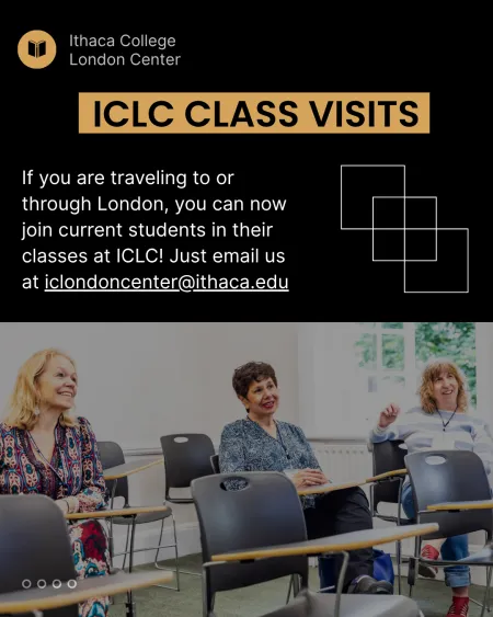 ICLC Class Visits Poster