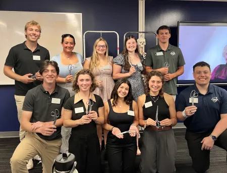 Class of 2027 AT students