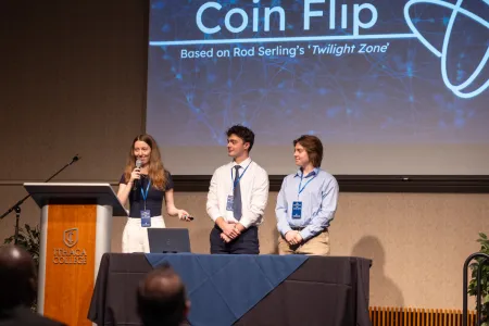 Ithaca College students present at the Whalen Academic Symposium