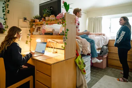 Students in Dorm