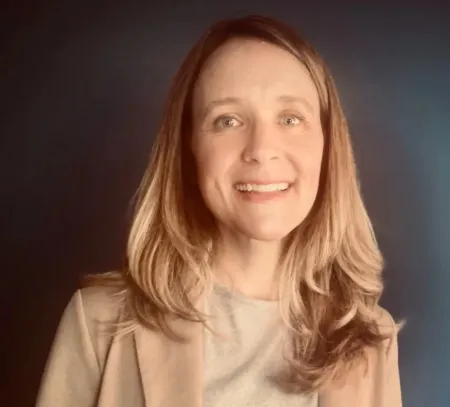 woman with light brown hair