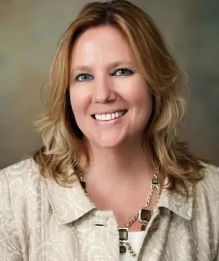woman with light brown hair