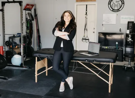 Morgan Meese at her gym