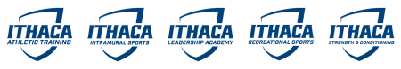 Ithaca College Athletics Other Lockups - Primary Logos in a row
