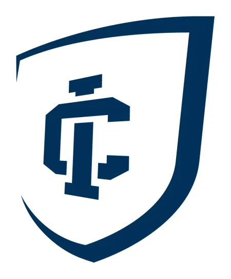 Image of the Ithaca College Mascot substitute, the IC Shield