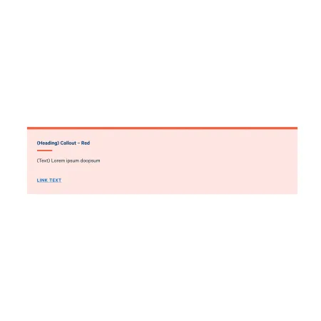 Example image of the Callout component/paragraph
