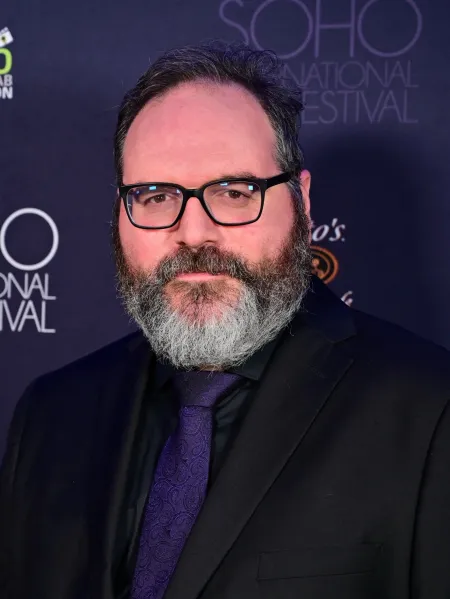 Bearded man wearing glasses