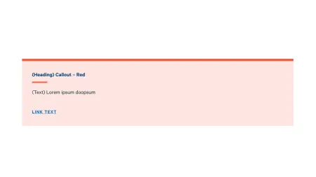 Example of the Alert Callout