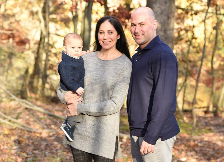 Lou Magrone and his family