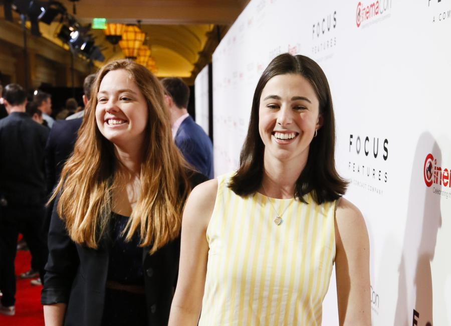 Eva Kirie ’21 & Clara Montague ’21 on a red carpet