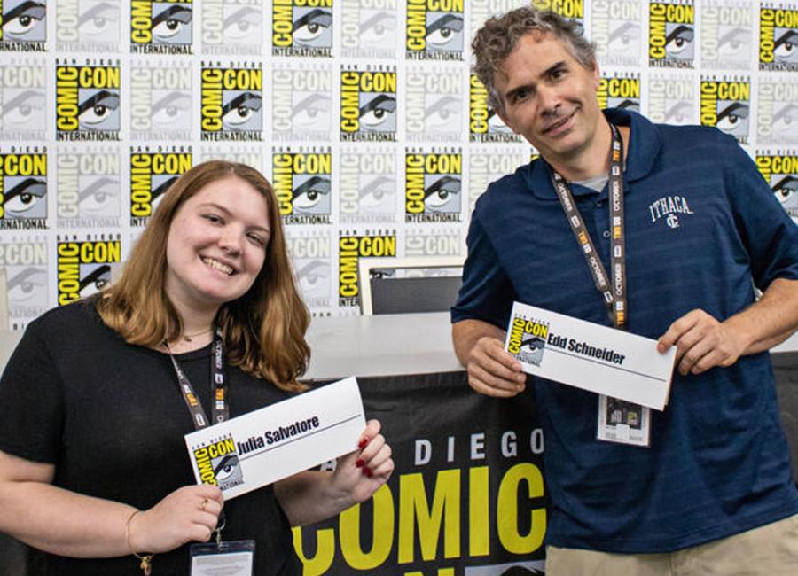 Julia Salvatore and Edd Schneider