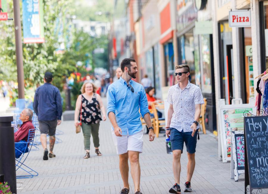 Students on the Commons
