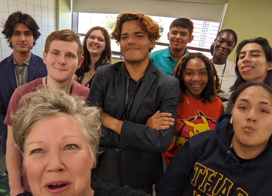 A picture of the Public Speaking and the Career Pathway course.