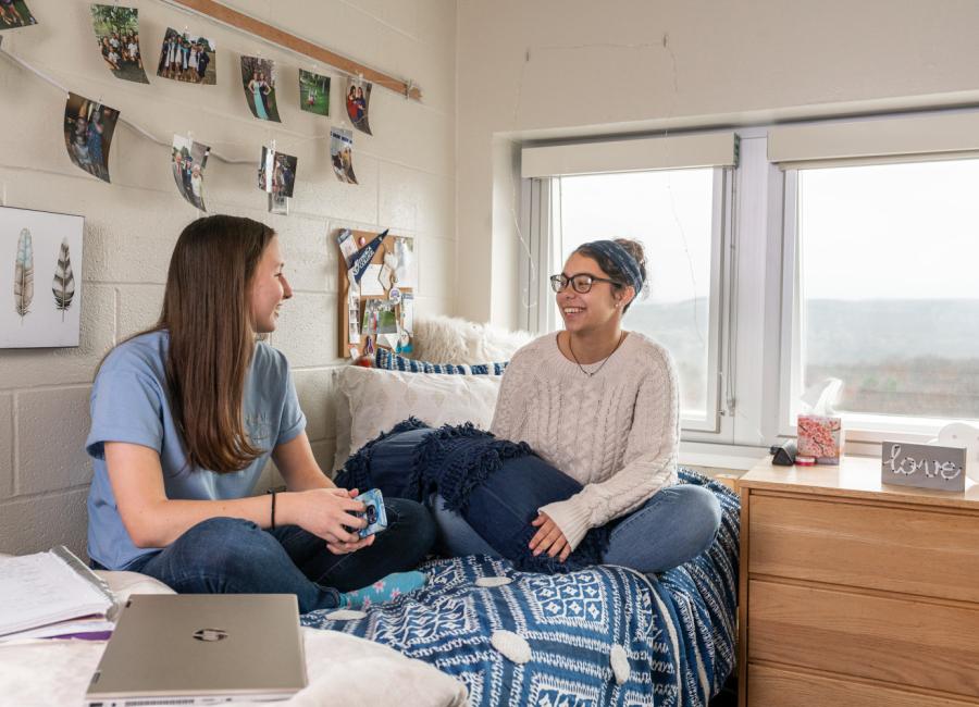 Roommates getting to know each other