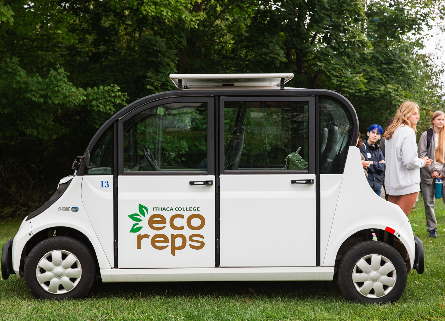 Ithaca College Eco Reps solar ATV (GEM e4)