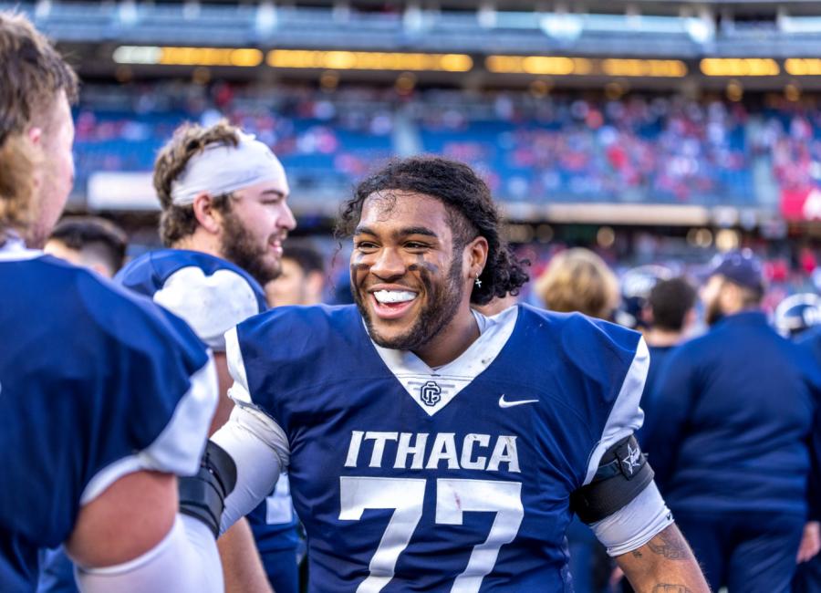 Ithaca College Football Player (Player 77)