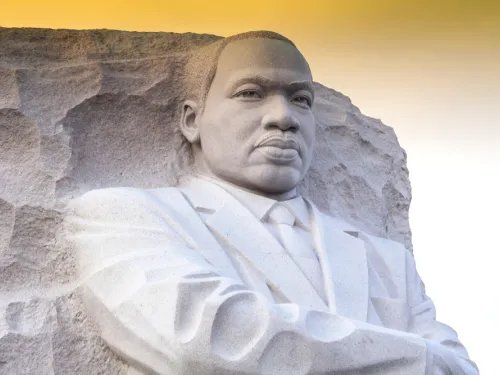 The Martin Luther King Jr Memorial (Photo by: MDOGAN / Shutterstock.com)
