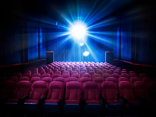 Shot of a movie theater. (Photo by Fer Gregory/Shutterstock)