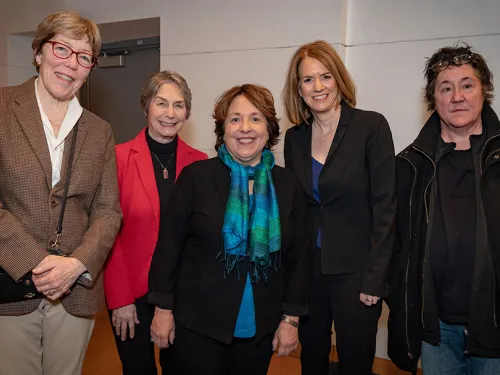 Women in media panel members